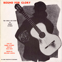 Woody Guthrie record cover
