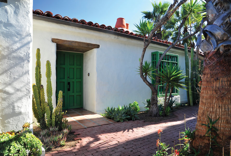 Photo of O’Leary House, 1932, first house built by Cliff May.