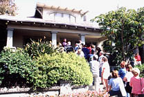 Home Tour Visitors at the Conklin House