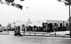 City Hall and Public Library, Oceanside, Calif.
