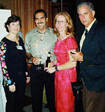 Beth & Zeke Montes, Julie Kolb, Allen Hazard