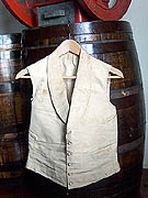 Thomas Whaley's silk vest