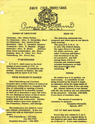 SOHO's original newsletter cover