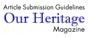 Magazine article submission guidelines