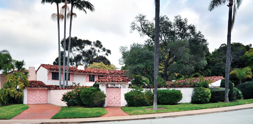 Current day photo of Tucker House, 1940