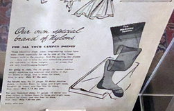 Newspaper ad for Marston's nylons