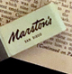 Marston's book of matches