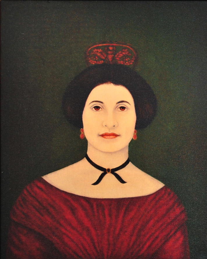 Image of Vicenta Carrillo painting by Robin Lakin